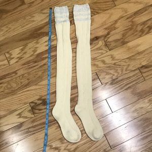 Thigh high warm socks